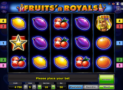 Fruits'n Royals Deluxe在線播放插槽